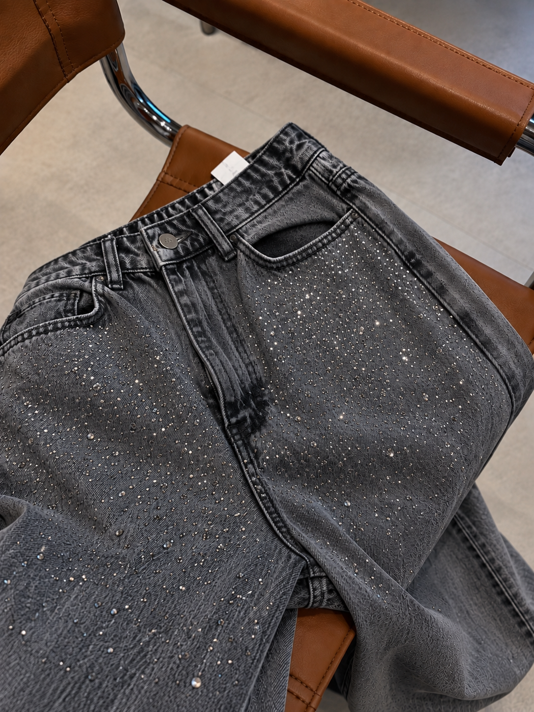 Shiny Denim jean