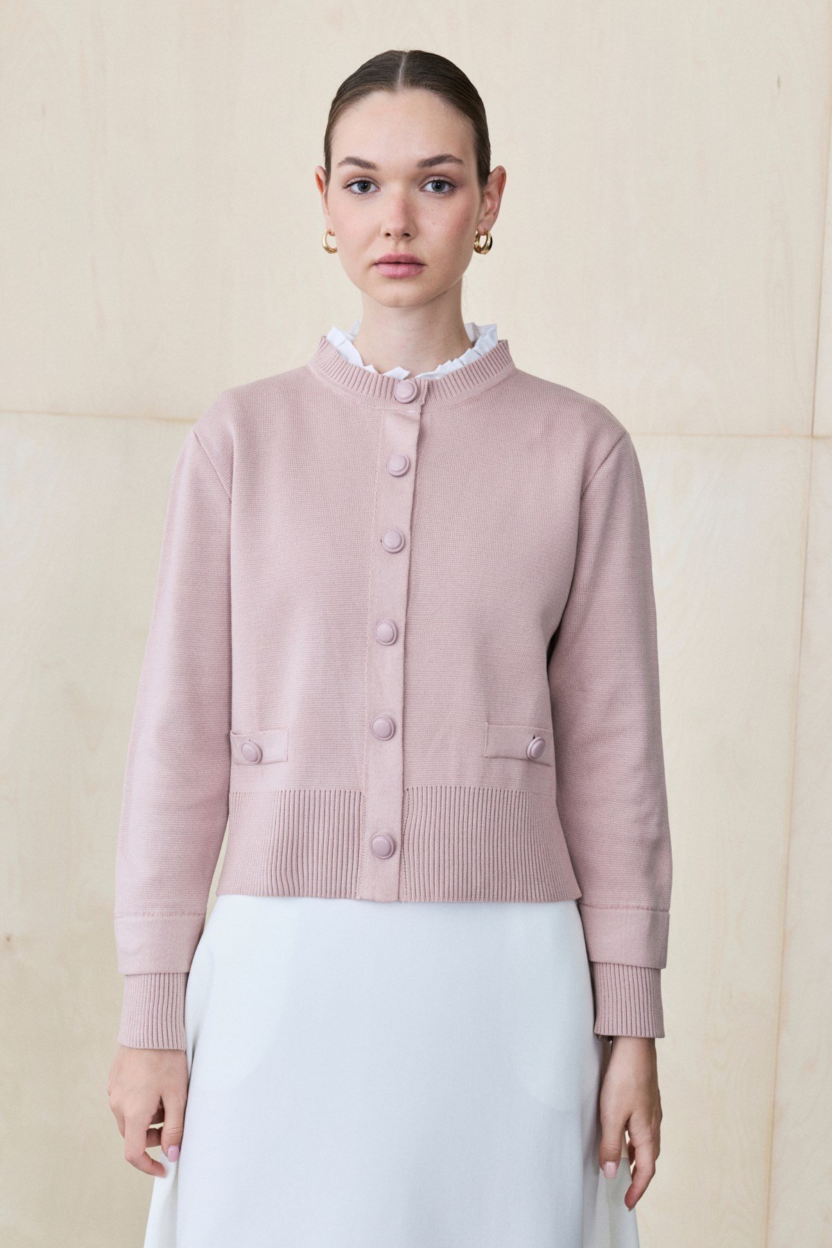 Gilet à boutons Meva